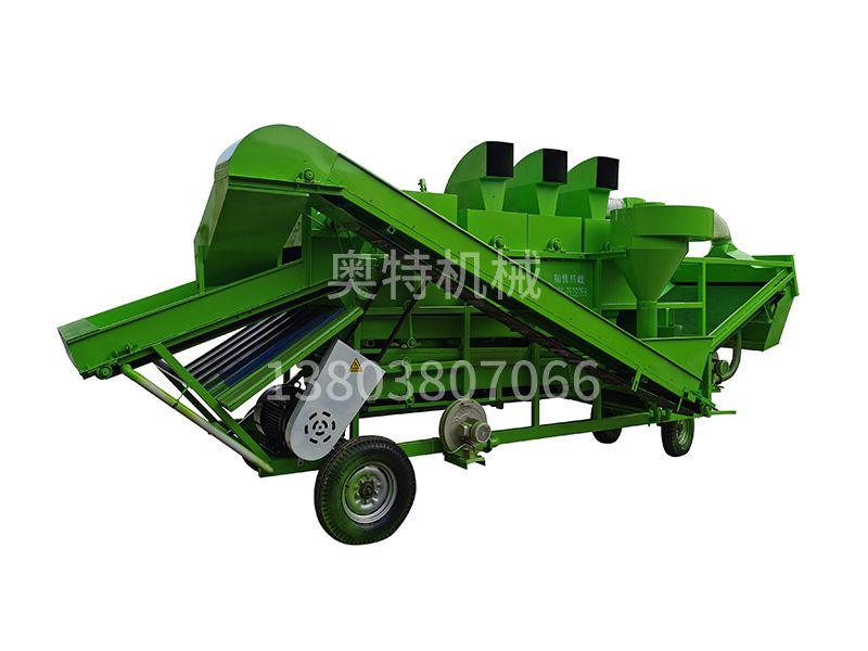 花生秧除膜揉絲機